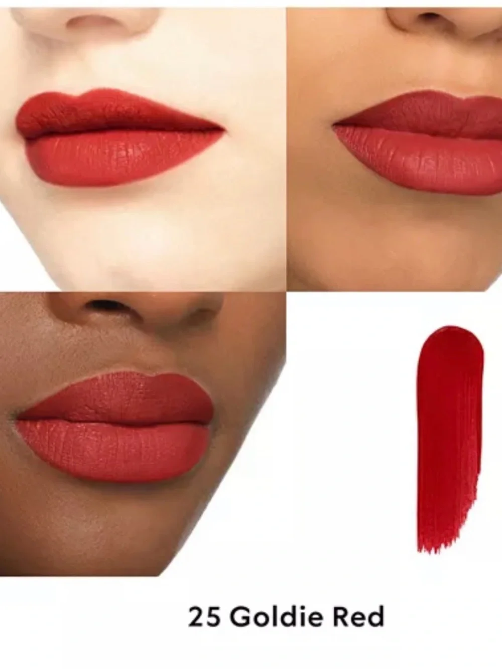 Gucci Rouge à Lèvres Transfer Proof Matte Liquid Lipstick Goldie Red Brand New